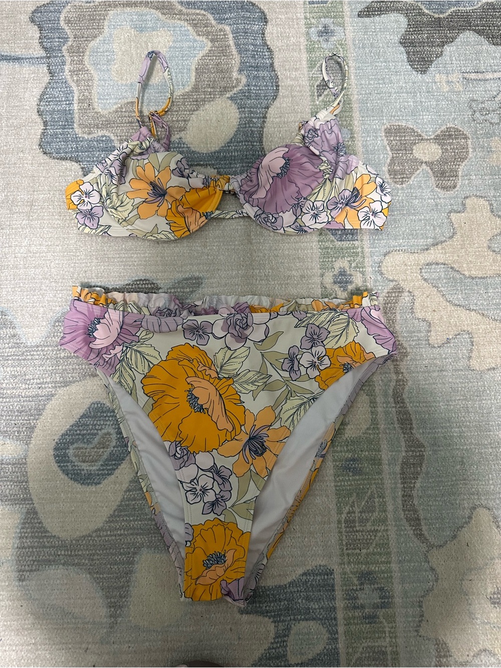 Floral Two-Piece Bikini Set
